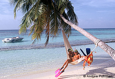 Resorts are the most popular form of accommodation for tourists