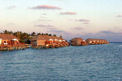Resorts are the most popular form of accommodation for tourists