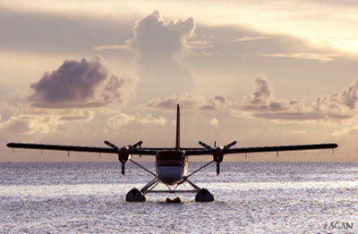 Seaplane - widely used for tourist transfer 